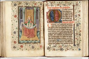The blessed in Abraham's bosom