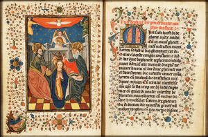 The coronation of Mary by God the Father and Christ