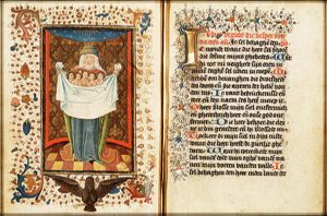 The blessed in Abraham's bosom