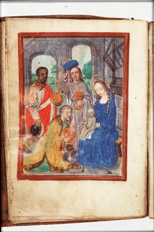 The adoration of the Christ-child by the Magi