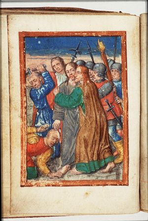 The arrest of Christ: the kiss of Judas