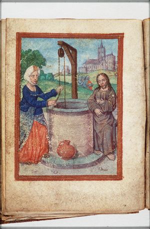 Christ and the Samaritan woman