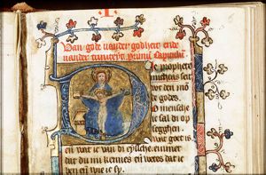 The Trinity: God the Father holding the crucifix (Mercy-Seat)