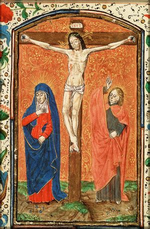 The Crucifixion, with Mary and St. John