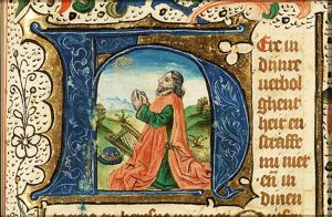 David at prayer