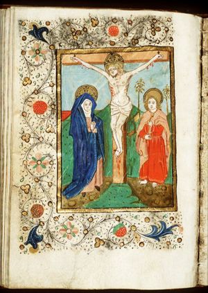 The Crucifixion, with Mary and St. John