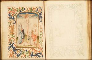 The Crucifixion, with Mary, St. John and St. Mary Magdalene