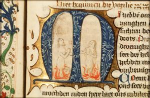 Two souls in Purgatory