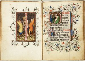 The tortures of Christ: Christ is flagellated