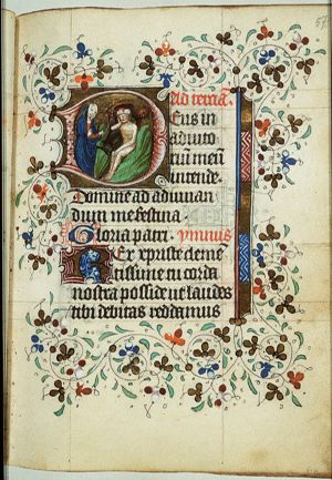 Job on the dung-hill is tormented by his wife and the devil