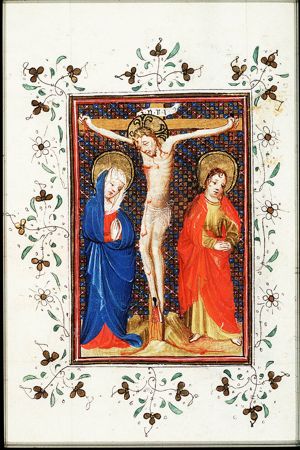 The Crucifixion, with Mary and St. John