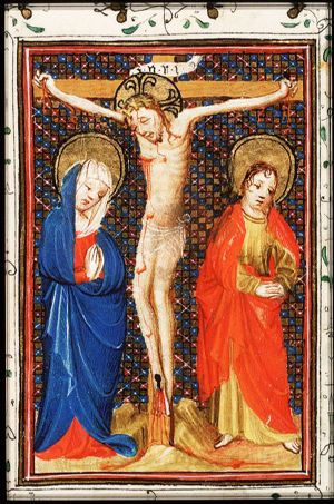 The Crucifixion, with Mary and St. John