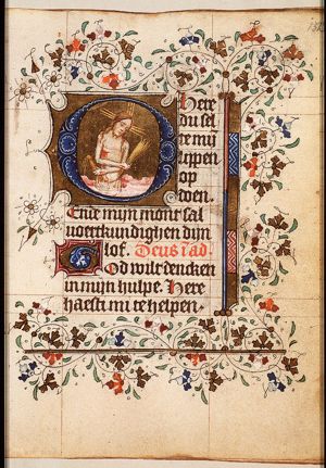 Man of Sorrows: Christ holding the Instruments of the Passion