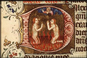 Two souls in Purgatory