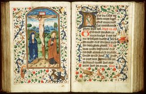 The Crucifixion, with Mary and St. John