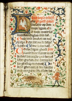 The Holy Spirit as a dove
