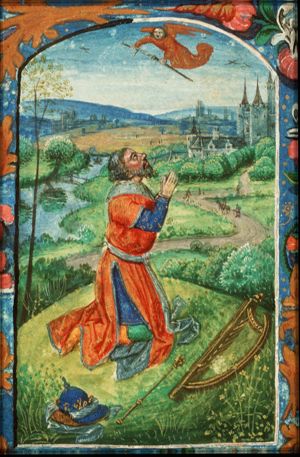 David at prayer