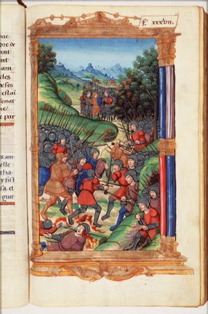 Battle between Scipio and Syphax, King of the Western Numidians