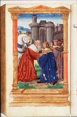 Cato the Younger welcoming Cicero