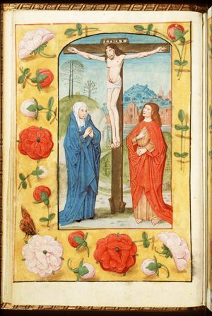 The Crucifixion, with Mary and St. John