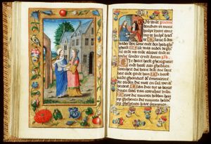 The Visitation: Mary meets St. Elisabeth