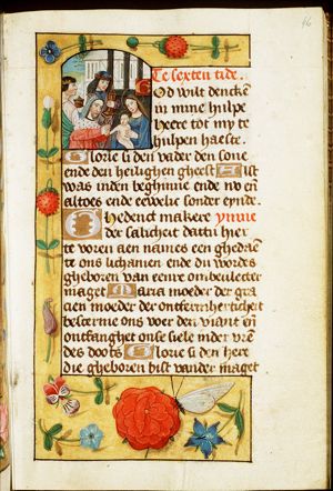 The adoration of the Christ-child by the Magi