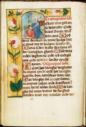 The Flight into Egypt: Mary, St. Joseph and the Christ-child on their way
