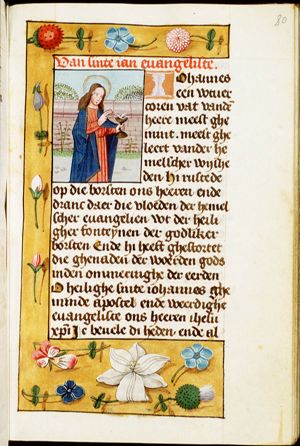 The Evangelist St. John holding the poisoned chalice