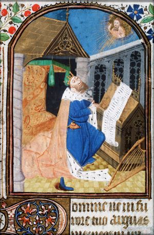 David at prayer