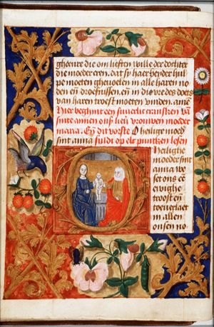 Anna selbdritt: Anna, Mary and the Christ-child together