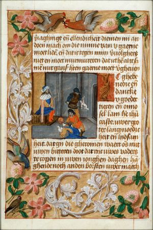 The massacre of the Innocents: Herod's men kill the newborn boys of Bethlehem