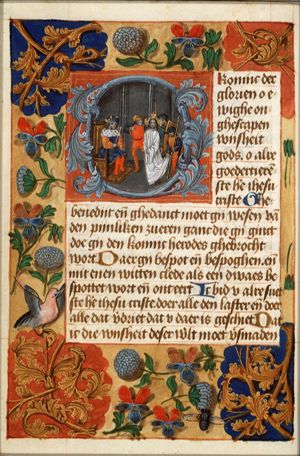 Christ before king Herod
