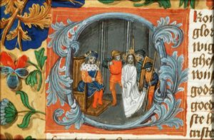 Christ before king Herod