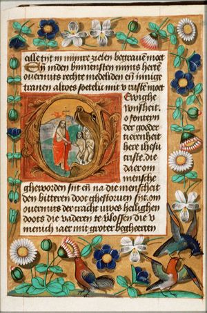 Harrowing of Hell: Christ leaves hell and liberates the souls