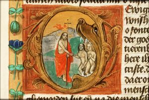 Harrowing of Hell: Christ leaves hell and liberates the souls