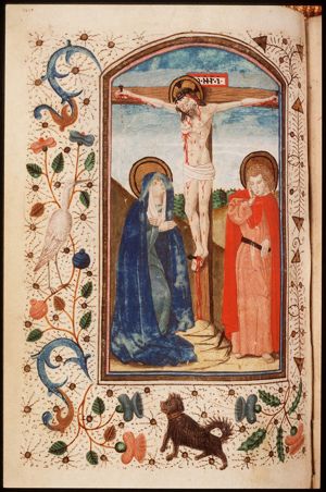 The Crucifixion, with Mary and St. John