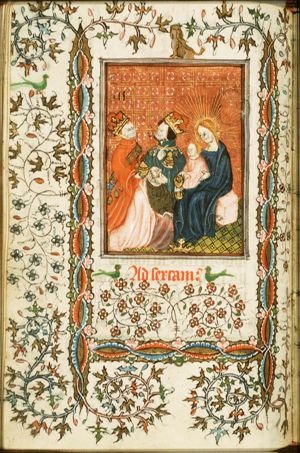 The adoration of the Christ-child by the Magi
