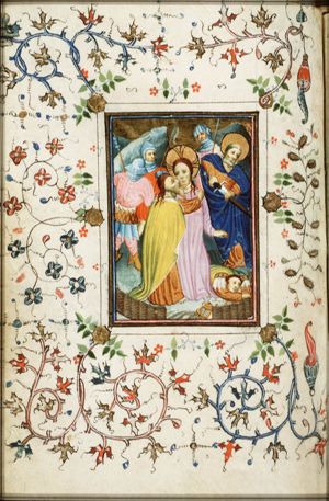 The arrest of Christ: the kiss of Judas; the ear of Malchus cut off by St. Peter