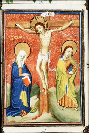 The Crucifixion, with Mary and St. John