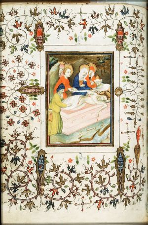 The entombment of Christ