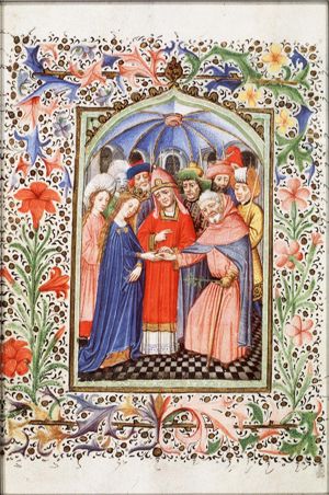 The marriage of Mary and St. Joseph