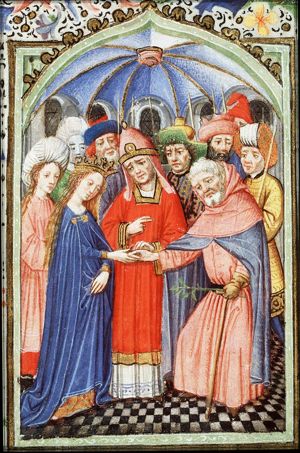 The marriage of Mary and St. Joseph
