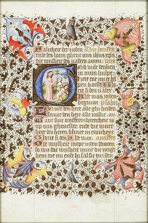 The Creation: God forms Eve from Adam's rib