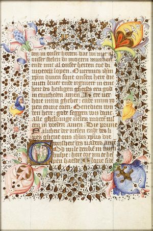 God warns Adam and Eve not to eat from the Tree of Knowledge of Good and Evil
