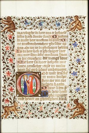 The Visitation: Mary meets St. Elisabeth