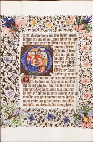 The adoration of the Christ-child by the Magi