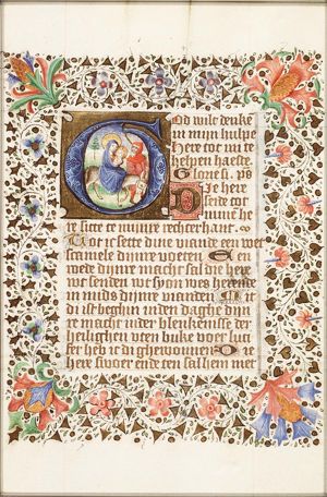 The Flight into Egypt: Mary, St. Joseph and the Christ-child on their way