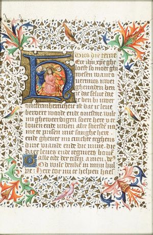 The tortures of Christ: Christ is crowned with thorns