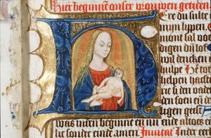 Madonna: Mary holding the Christ-child