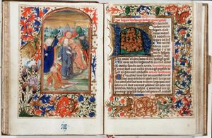 The arrest of Christ: the kiss of Judas; the ear of Malchus cut off by St. Peter
